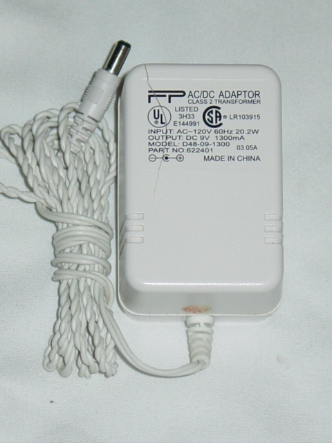 NEW Ameda Breast Pump D48-09-1300 AC Adapter 622401 9V 1300mA 1.3A D48091300